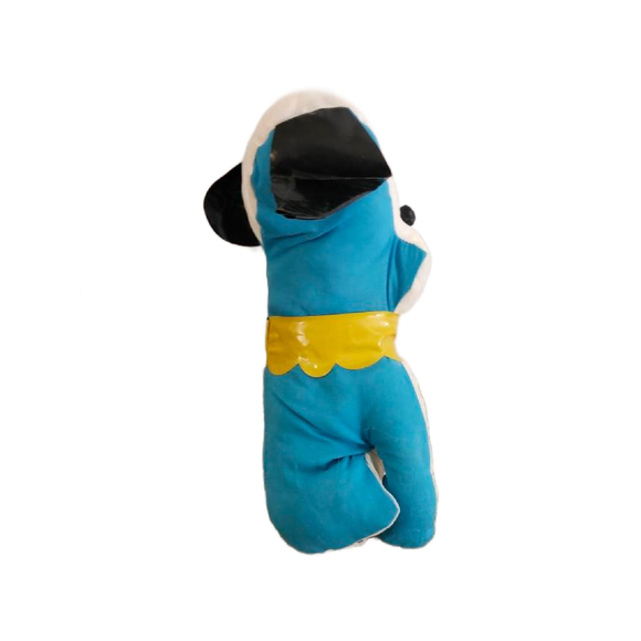 Vintage 1960s Carnival Prize Dog, Retro Dog Plushie - Picture 6 of 11